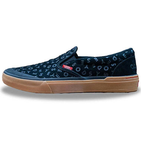Vans BMX slip-on shoes - Odyssey black / red / gum