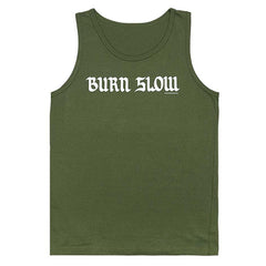 Burn Slow Entertainment tank top - Long Logo