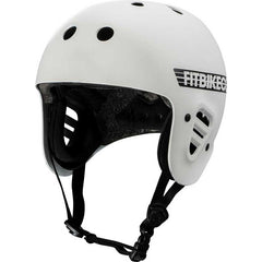Pro-Tec x Fit Bikes Full Cut CPSC helmet - matte white