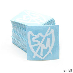 S&M Sharpie Shield die-cut sticker