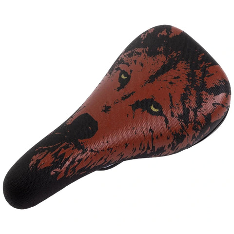 Odyssey Aitken Nightwolf railed seat - brown / gold