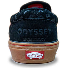 Vans BMX slip-on shoes -Odyssey black / red / gum