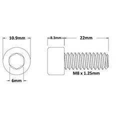 Mission Components stem bolts