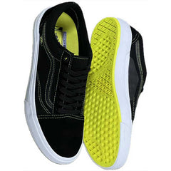 Vans Old Skool BMX shoes - black / neon yellow