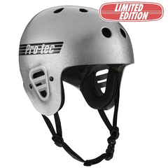 Pro-Tec Full Cut CPSC helmet - silver glitter