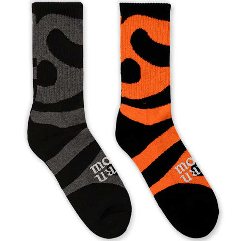 Burn Slow Entertainment socks - Tiger Stripe 2-pack