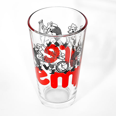 Empire BMX Pint glass