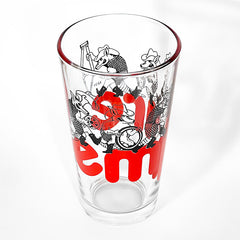 Empire BMX Pint glass