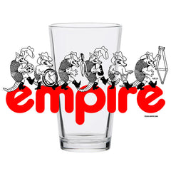Empire BMX Pint glass