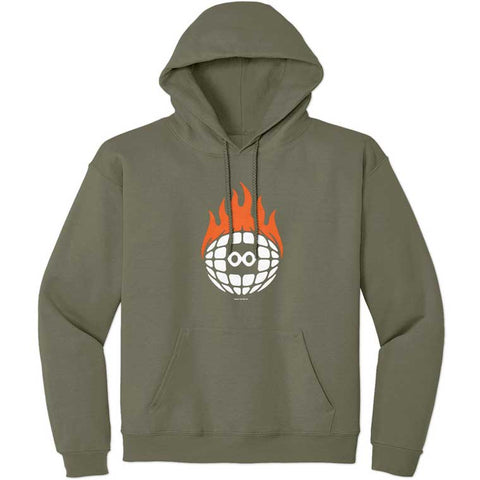 Burn Slow Entertainment hooded sweatshirt - Globe 23