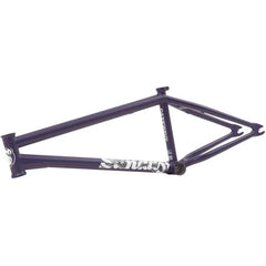 Sunday Darkwave frame - matte midnight purple w/ octopus stickers