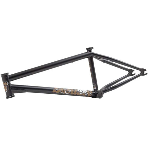 Sunday Darkwave frame - matte black w/ gold octopus stickers