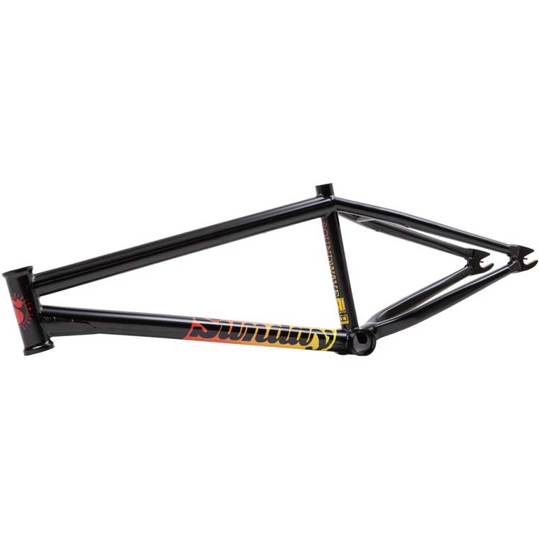 Sunday Silvawave BMX Frame (Metallic Dark Silver) – The Cut BMX