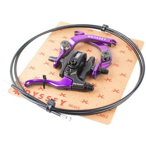 Odyssey EVO 2.5 brake kit - anodized purple