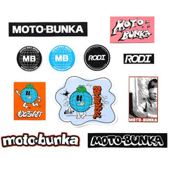 Moto-Bunka assorted sticker pack