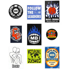 Moto-Bunka Collab sticker pack