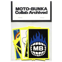 Moto-Bunka Collab sticker pack