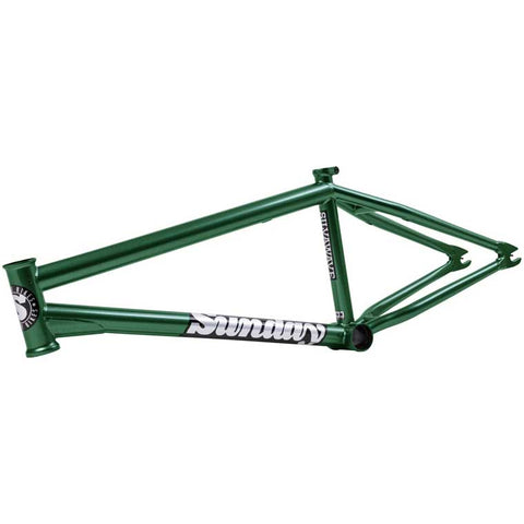 Sunday Silvawave frame - metallic seaweed green