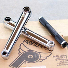 Profile Race cranks - chrome