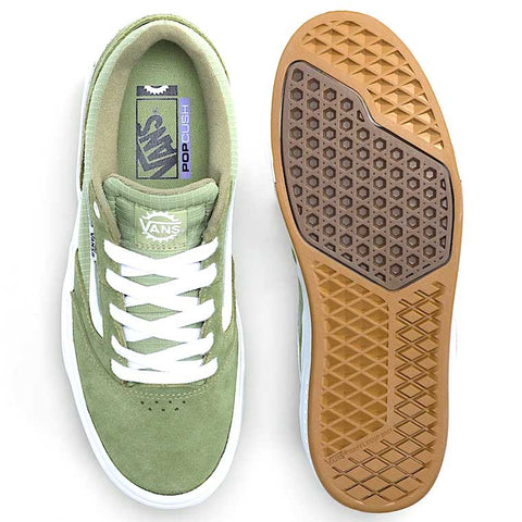 Vans BMX Proof shoes - olive green / white