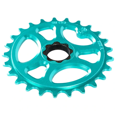 Profile Galaxy Spline Drive 22mm sprocket - aqua