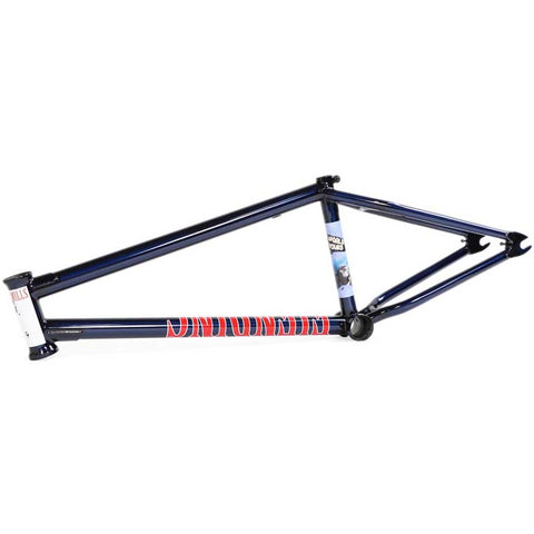 Fiend Mills frame - trans blue