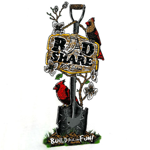 RADshare Ringer t-shirt - Bring Your Own Fun