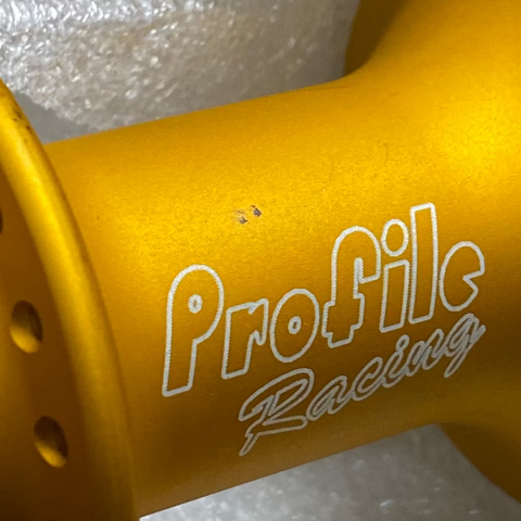 Profile Elite cassette hubset - Nate Halahan PA Gold