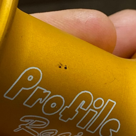 Profile Elite cassette hubset - Nate Halahan PA Gold