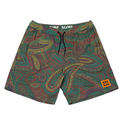 Burn Slow Entertainment swim shorts - Paisley