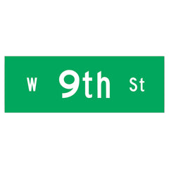 9th Street sticker