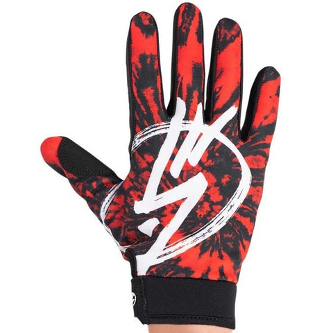 Shadow Conspiracy Conspire Red Tie Dye youth gloves