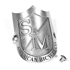 S&M Head tube badge