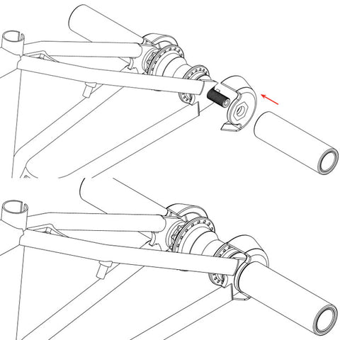 Cinema VR nylon rear hub guard
