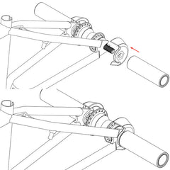 Cinema VR nylon rear hub guard