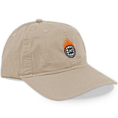 Burn Slow Entertainment Globe Logo dad hat