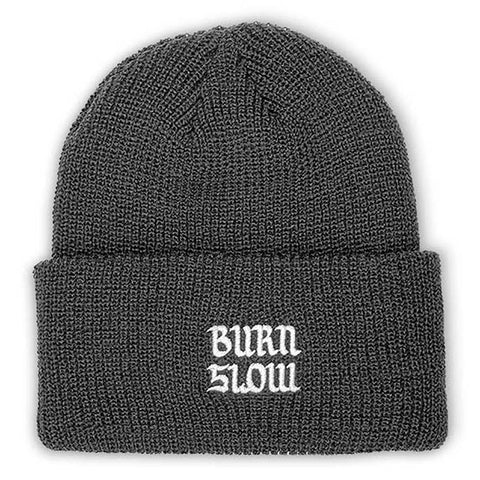 Burn Slow Entertainment Brush Logo beanie