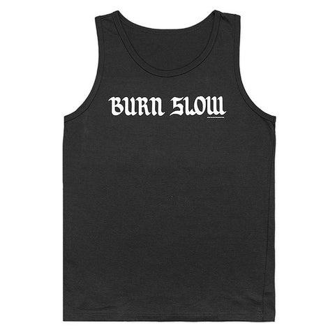 Burn Slow Entertainment tank top - Long Logo