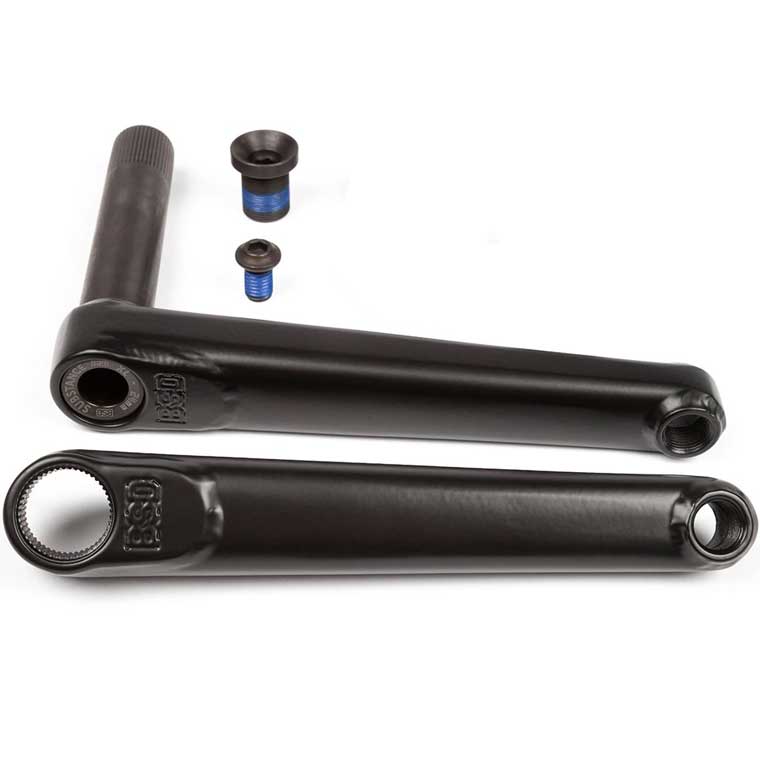 パーツ BSD SUBSTANCE XL V2 CRANK 165mm BSD SUBSTANCE XL V2 CRANK - Heat treated 4130 chromoly BMX