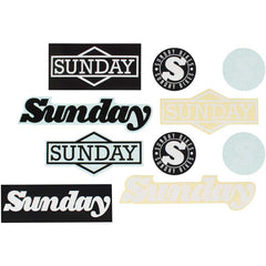 Sunday assorted sticker pack