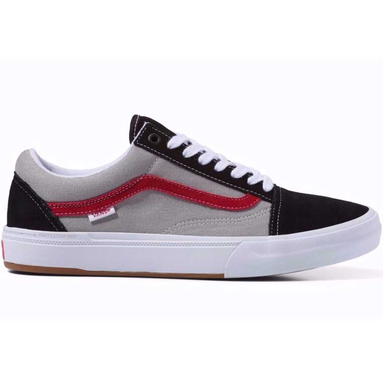 Vans Old Skool BMX shoes - black / gray / red Vans Old Skool BMX shoes - black / gray / red