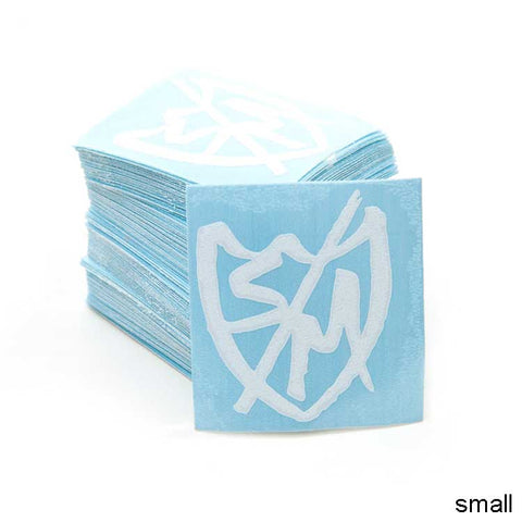 S&M Sharpie Shield die-cut sticker