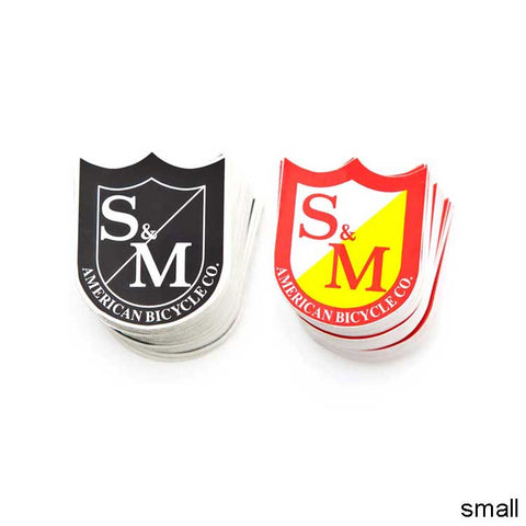 S&M Shield sticker