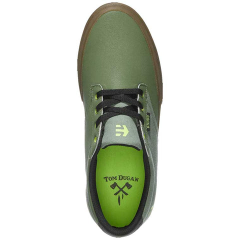 Etnies Jameson Vulc BMX Tom Dugan shoes - green / gum