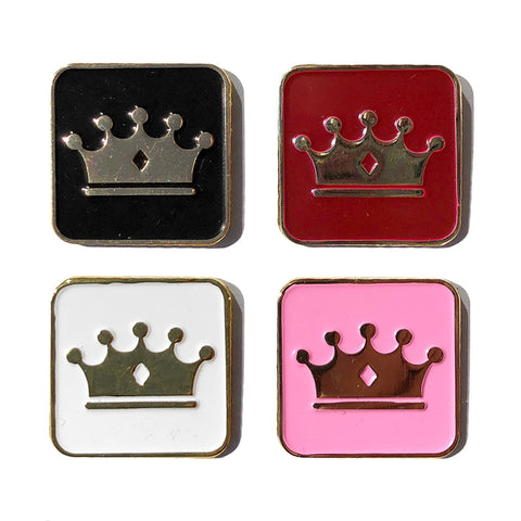 Empire BMX Crown enamel pin