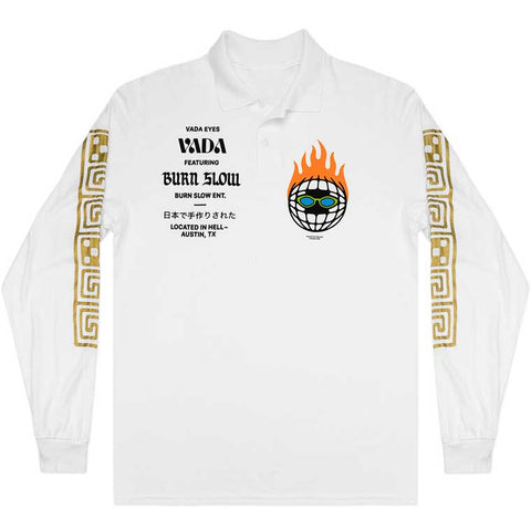 Burn Slow Entertainment x VADA longsleeve Polo