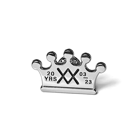 Empire BMX 20 Year Crown enamel pin